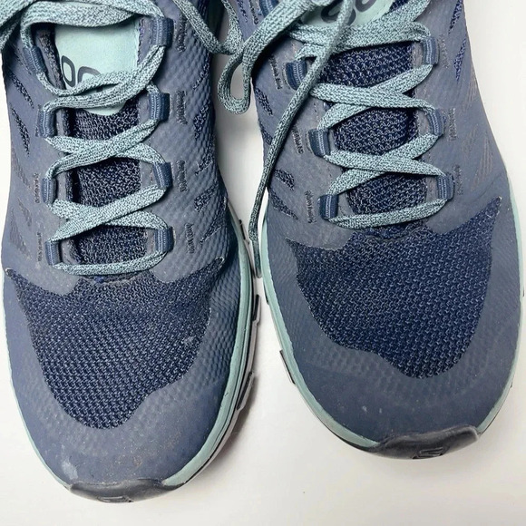 Salomon Womens 9.5 Outline Mid GTX W Navy Blazer Hydro Guacamole Outdoor Shoes - Picture 5 of 16